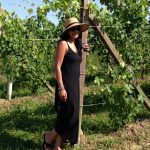 Woman in Vineyard